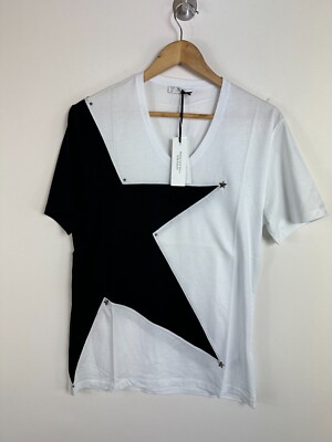 Authentic *CLG* Versace Collection V800713 V-Neck T-Shirt S