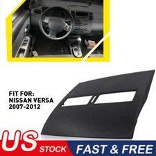 Front Upper Top Center Dash Air Vent Trim Bezel Fit for 2007-2012 Nissan Versa