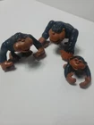 Vintage Fisher Price F-P Gorilla Monkey Family Figures Toys (1995)