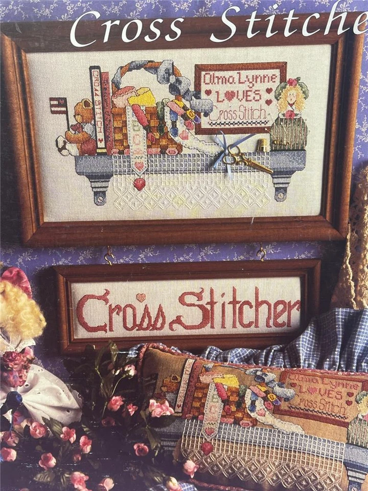 ALMA LYNNE Counted Cross Stitch Leaflet - CROSS STITCHER -  ALX-113 - Image 2 of 2