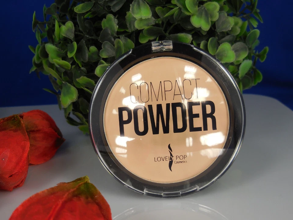LOVELY POP PARIS COMPACT POWDER 01 SWEET LATTE! 1034