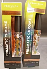 Profusion Prismatic Chrome Multi-Dimensional Liquid Eyeshadow #Chamaleon Qty 2