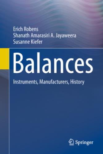 Thumbnail - Balances Instruments, Manufacturers, History 2074
