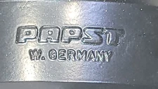 System Past, Germany fan, 115 VAC. 3-1/8 X 3-1/8 X 1-1/2. (Germany made)