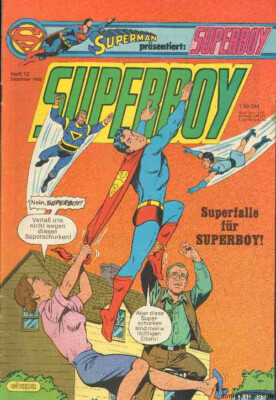 Superboy Nr 12 Ehapa Verlag 1982 DC