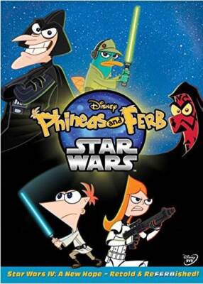 Phineas & Ferb: Star Wars - DVD - GOOD