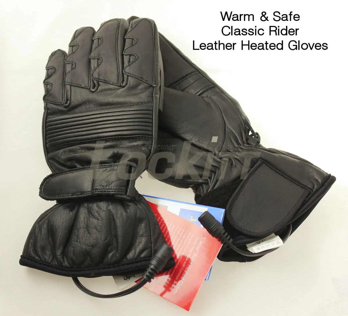 Heated leather motorcycle gloves sale