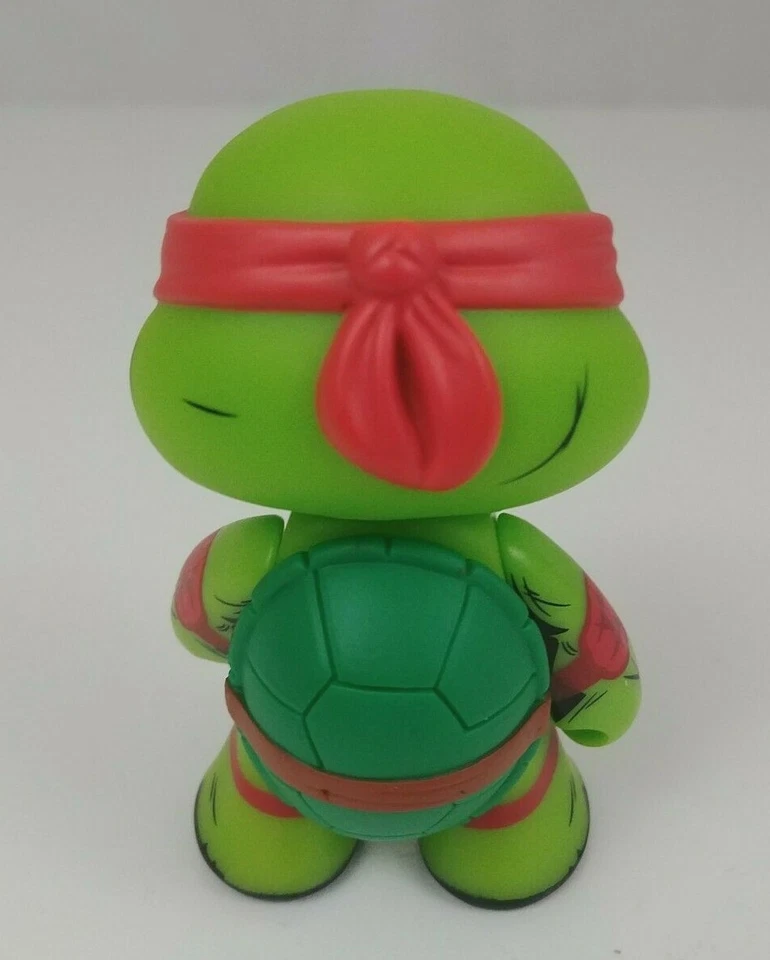 Figura Vinilo Kidrobot TMNT Serie 2 Teenage Mutant Ninja Turtles Raphael 3" Foto 4 de 4