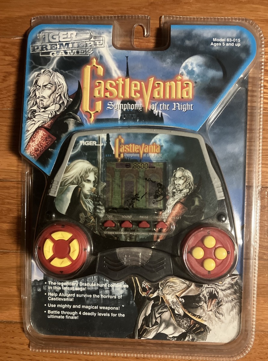 Tiger Castlevania Symphony Of The Night Lcd Game In Box