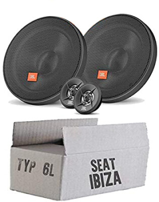 JBL Lautsprecher für Seat Ibiza 6L Front Heck Boxen System Auto KFZ Einbauset