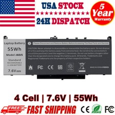 Battery For Dell Latitude E7270 E7470 Series Laptop J60J5 R1V85 451-BBSX 451 US