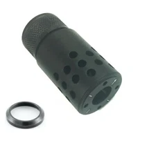 1/2x28 thread 2.5'' MINI slip over Micro Muzzle Brake .22/.22LR Compensator