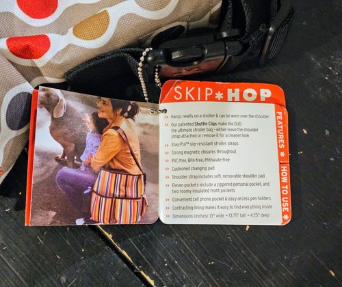 Skip Hop Duo Deluxe Edition Diaper Bag, multi-function - Picture 9 of 10