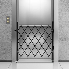 1.3m 93cm Single Folding Security Gate Folding Door Gate Rolling Barricade Gate