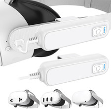 Battery Pack for Meta/Oculus Quest 3s/3/2, 2-Pack 5000mAh Power Bank for Extende