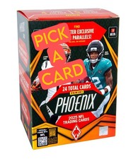 2025 Panini Phoenix Football  Base And Inserts! Pick A Card! Complete Your Set!
