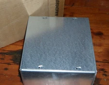 Hubbell Wiegmann Indoor Enclosure 8" x 8”x 4” Screw Cover Junction / Pull Box