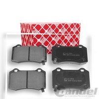 Febi BremsbelÄGe Satz Hinten Passend FüR Chevrolet Camaro Chrysler 300C Jeep GRA