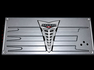 Working Old School KICKER KX850.2 2Ch Car Audio Amplifier 850W RMS w/bass knob