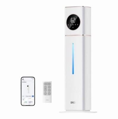 HM835S 2.9 Gal Smart Humidifier Large Room Cool Mist Air White