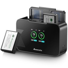 LP-E17 Battery and Fast 20W Dual Charger for Canon EOS R8,R50,R100,RP,R10, Rebel