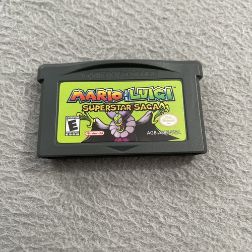 Mario & Luigi Superstar Saga 2003 GBA Video Game Gameboy Advance