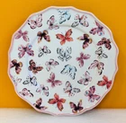 MacKenzie-Childs 42603-482 Portuguese Stoneware Butterfly Hill Dinner Plate New!