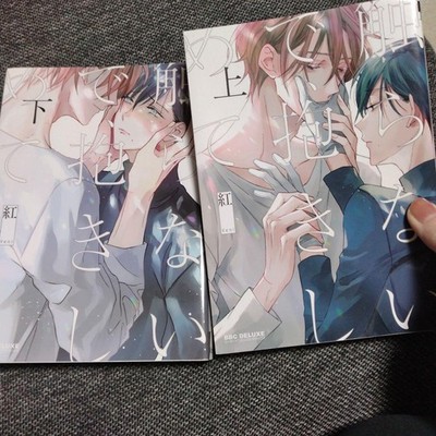 Don't Touch Me, Just Hold Me Volumes 1 & 2 Set Boys Love Manga Japanese Yaoi BL