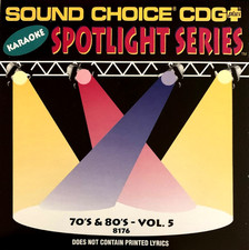 SOUND CHOICE SPOTLIGHT - 70'S  80'S - SC8176 BOB SEGER, JIM CROCE, GAP BAND
