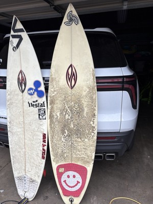 Positive Direction Hand Shaped Japanese Surfboards. Two For Sale!