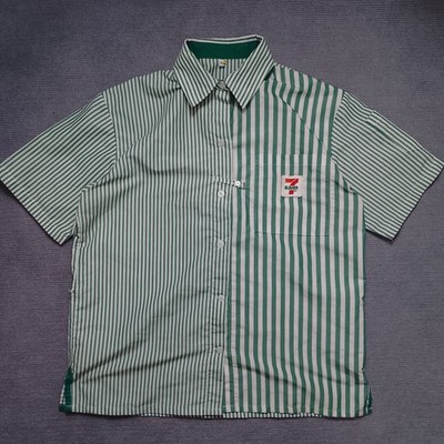 7-Eleven Thailand Uniform Shirt Size L 7-11 Konbini Employee Workwear