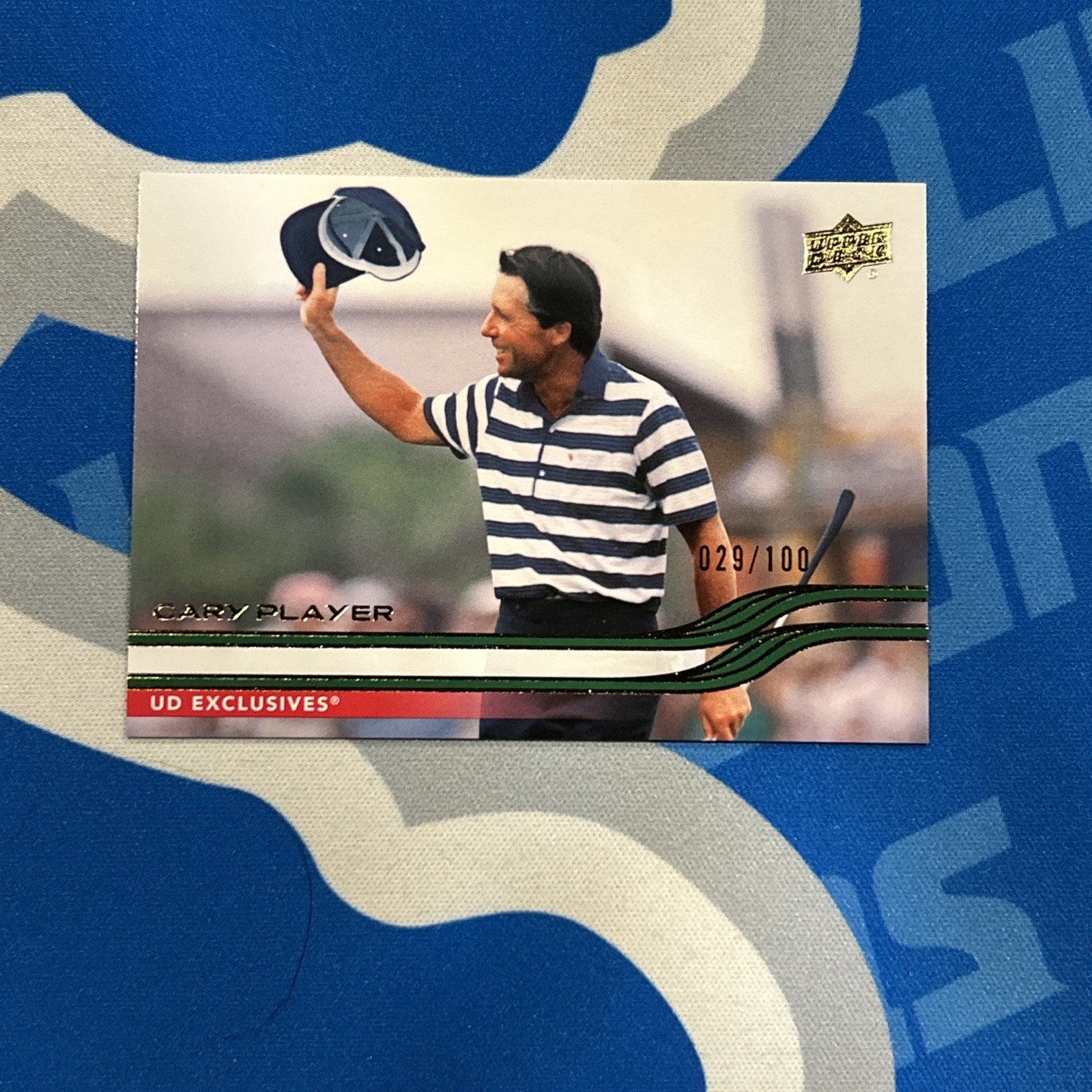 2026 Upper Deck Golf Gary Player #30 Gold Exclusives /100