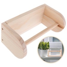 Wooden Tape Dispenser Desk Organizer Decorative Tape Holder for Desktop Use