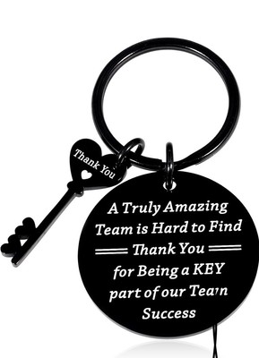 Coworker Key Chain Thank you for Being a Key Part of Our Team Lot of 5