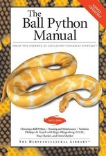 Ball Python Manual (The Herpetocult..., Vosjoli, Philip