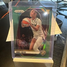 2024 Panini Prizm WNBA - Angel Reese #10 Green Prizm (RC)