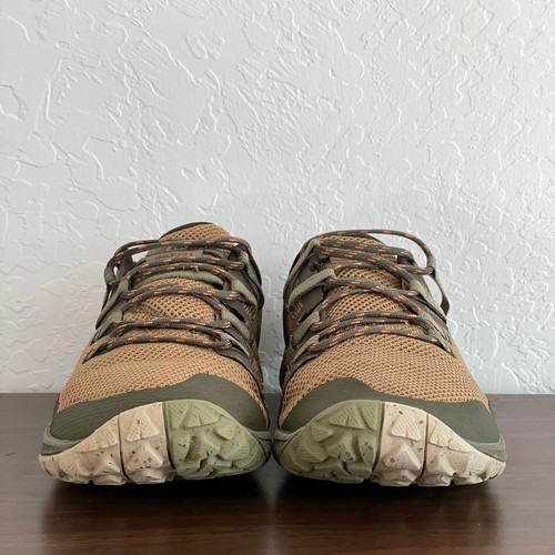 Merrell Trail Glove 6 Uomo 12 Marrone Piedi Nudi Corsa Escursionismo Scarpe Vibram Outdoor - Foto 9 di 11
