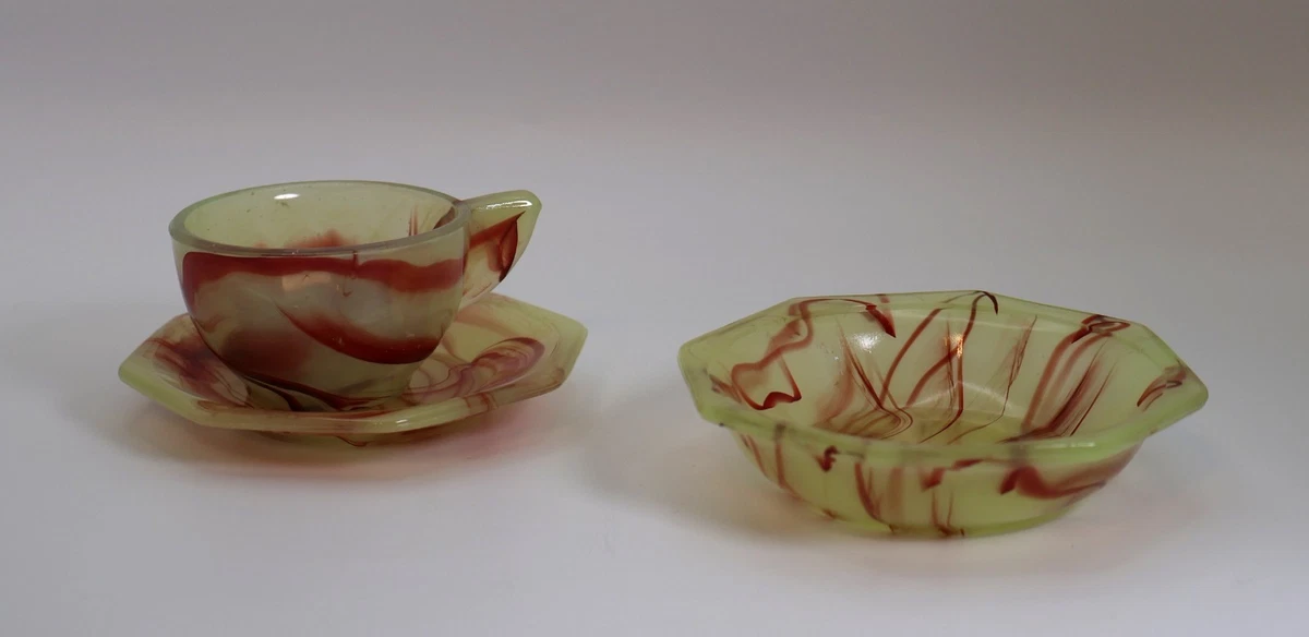 akro agate dishes products for sale | eBay