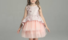 Flower Girls Dress Tutu dress Girls Wedding dress Girls Birthday Party Embroider