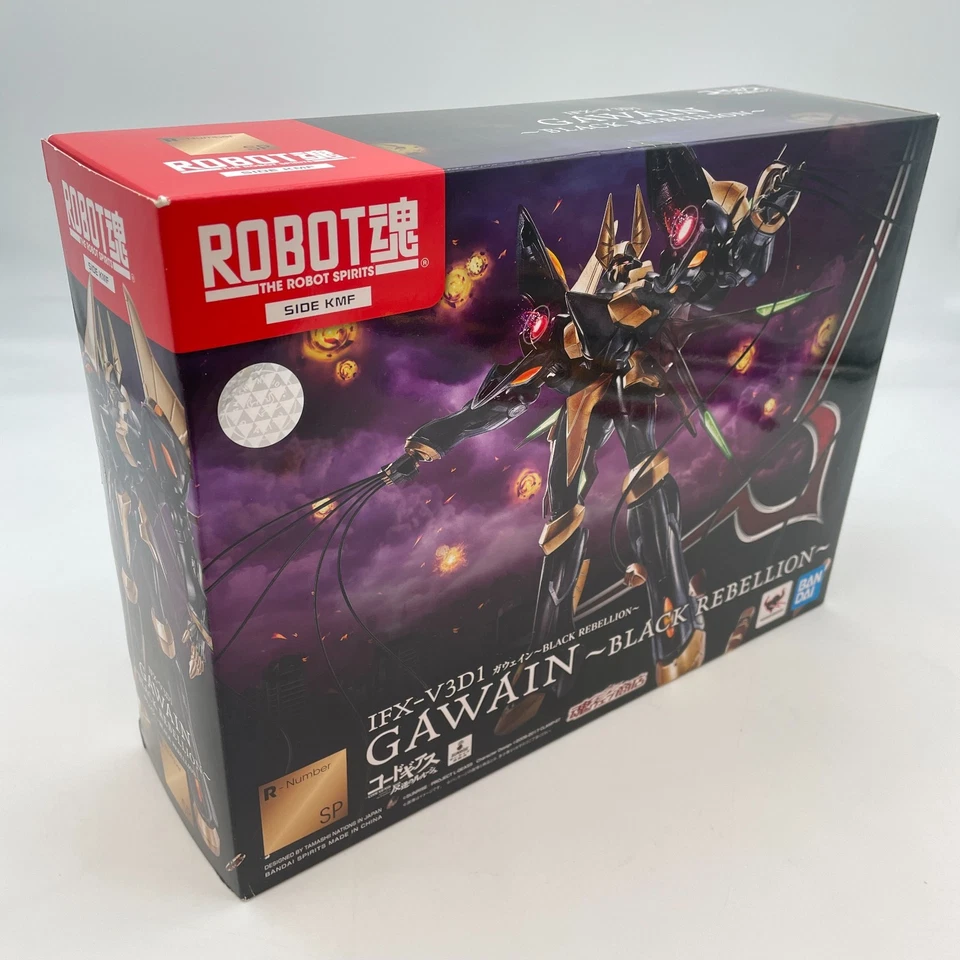 ROBOT SPIRITS SIDE KMF Code Geass Gawain BLACK REBELLION Figure IFX-V3D1 BANDAI - Image 3 of 4