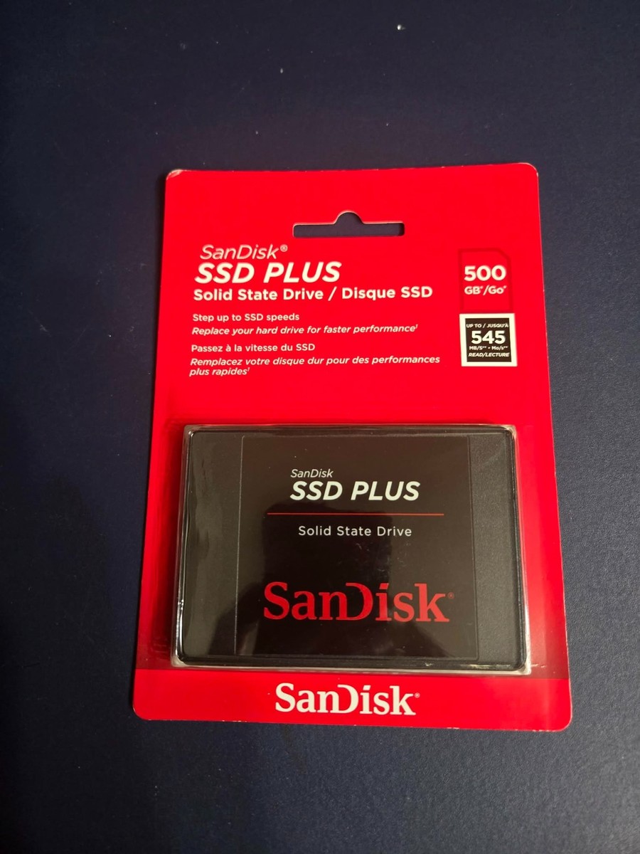 SanDisk Ultra 3D - 500 GB - 2.5'' - 560 MB/s - 6 Gbit/s (SDSSDH3