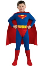 Brand New DC Comics Superhero Superman Boys Toddler/Child Costume