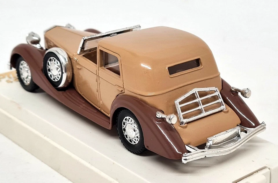 Solido 1/43 - Delage D 8/120 Brown 4031 Diecast Scale Model Car - Image 4 of 4