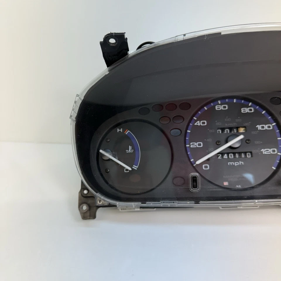 Cuadro de instrumentos Honda Civic 1996-2000 M/T 5 velocidades (240 k millas) fabricante de equipos originales Foto 2 de 4