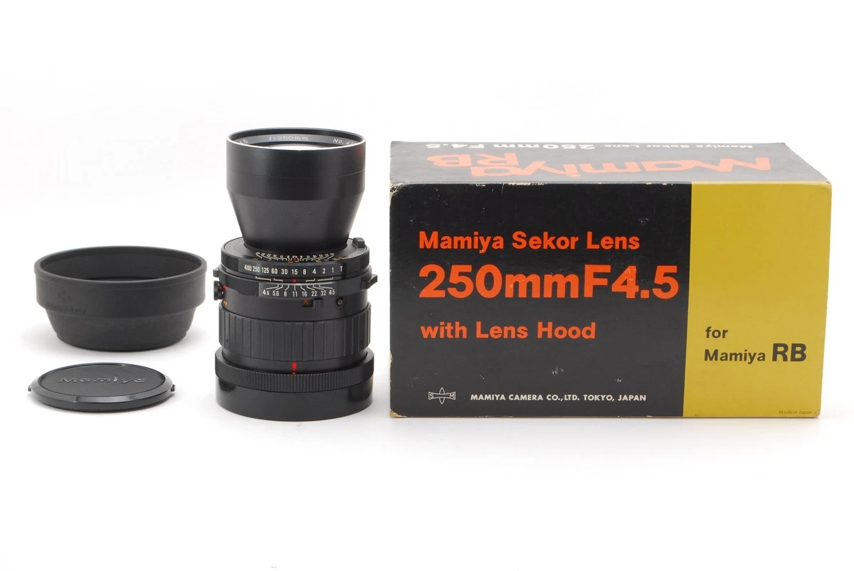 Mamiya f/4.5 Camera Lenses 250mm Focal for sale | eBay