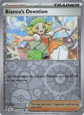 Bianca's Devotion - Reverse Holo Uncommon SV05: Temporal Forces 142/162 NM