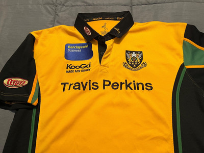 NorthHampton Saints Rugby Jersey, English Rugby Premiership - made by Kooga