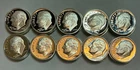 2004 S Silver Proof Dime Roll - Set of 50 Proof Dimes - Low Mintage 1,175,934