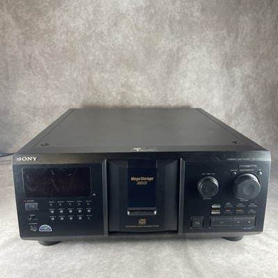 Sony CDP-CX335 300 Disc CD Changer Stuck in Standby No Display FOR REPAIR