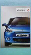 Mitsubishi Mirage 1 2 3 1.0 1.2 Auto Prospekt Verkaufskatalog März 2013 NEUWERTIG